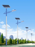 Beautiful rural solar street light, 6-meter-high, 30W light source, produced by Yichuang Optoelectronics