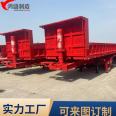 13 meter light dump integrated transport vehicle with rear tipping and self dumping semi trailer for easy operation