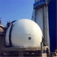 200 cubic meters of biogas dual membrane gas tank for aquaculture farms, equipped with anaerobic tanks made of PVDF material, folded and transported well