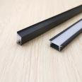 14 * 8mm thick aluminum slot with edge light slot for wardrobe, cabinet light strip, and shell size can be customized