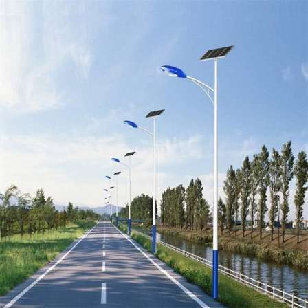 Xingnuo Optoelectronics 6-meter-8 meter rural outdoor LED A-arm 120W solar street light