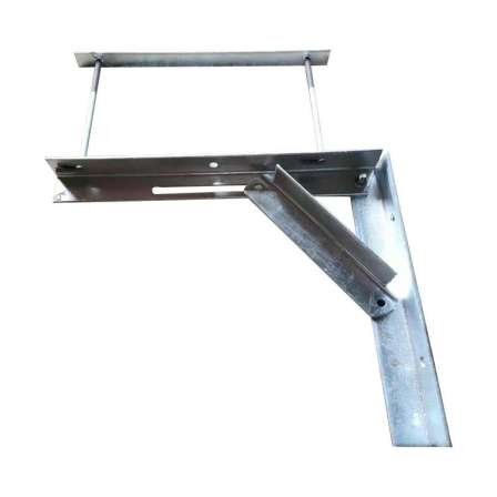 Gas pipe angle iron triangle fixed bracket customized processing Tengda electric equipment