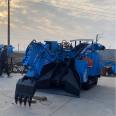 Crawler slag scraper manufacturer Hydraulic braking system for mining coal mine slag scraper