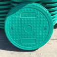 Liwei fiberglass resin circular square lawn manhole cover SMC invisible inner cover