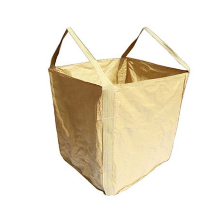 Ton bag coated with film inside, cross pocket bottom, woven ton bag, brand new container bag, reusable, Chenghui packaging