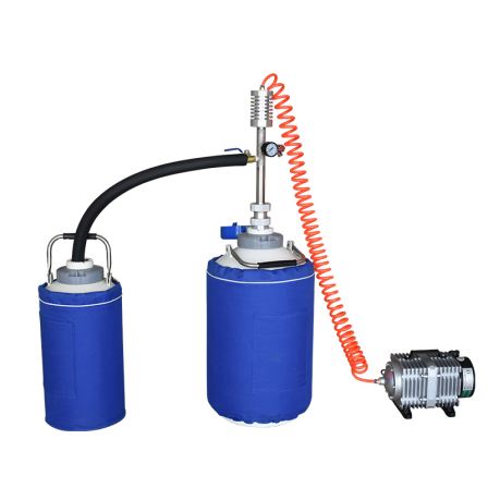 Electric liquid nitrogen pump, self pressurized, pedal type liquid nitrogen pump, stainless steel booster pump, liquid nitrogen extraction device pump