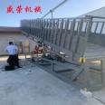 Shengrong Customized Slaughterhouse Lower Pig Table Slope Lift Pig Driving Channel Pig Buying Table Elevator