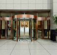 Two wing luxury automatic Revolving door, color plating, free door-to-door installation, good quality, one-stop service, Sean