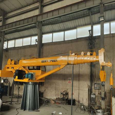 Customized diesel crane for vehicles and ships Hydraulic system Crane for small marine cranes