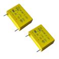 Production of safety regulated metallized polypropylene film anti-interference capacitor X2-275V