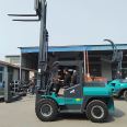 Integrated off-road forklift, diesel stacker, four ton handling elevator