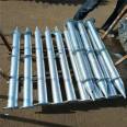 Photovoltaic ground piles, hot-dip galvanized embedded parts, circular pipe piles, spiral ground screws, reinforced cement grouting piles