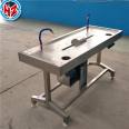 Stainless Steel Poultry Gizzard Peeling Machine Dual Chamber Gizzard Peeling Equipment Chicken and Duck Slaughtering Line Simple Operation and Corrosion Resistance