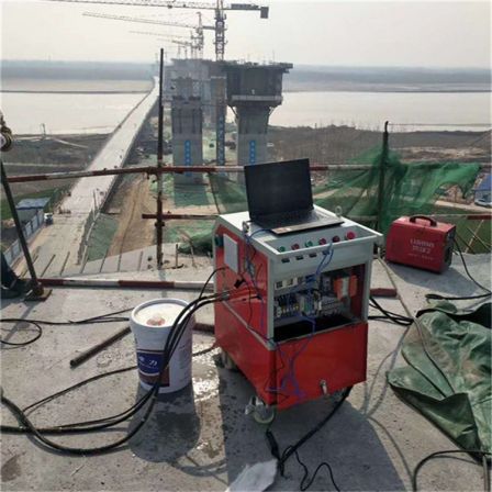 Dazhou High Speed CNC Mixing and Grouting Trolley Sichuan Luzhou Intelligent Tensioning Machine