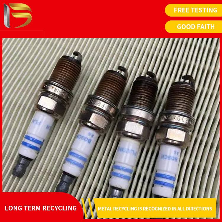 Waste internal combustion engine spark plug recycling spark plug recycling price strength guarantee spot settlement