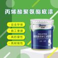 Resin acrylic polyurethane primer, weather resistant metal paint, anti-corrosion coating for organic exhaust pipes