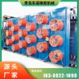 Rubber sheet cooling machine, hanging rod, rubber cooling line, 7-layer mesh belt, automatic lamination, flexible operation, Dongnuo
