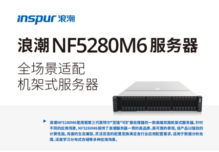 INSPUR NF5280M6 rack server 5318Y/128G/4T/2G cache