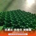 Parking Lot Ground Protection Grass Planting Brick 4 cm Flower Mouth Grass Planting Grid Green Polyethylene Compression Grille Pad