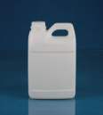 2L small mouth flat can 2kg chemical bucket square flat plastic can food packaging 2L carrying bottle E092