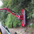 Vehicle mounted green belt trimming machine Highway slope hedge machine Highway shrub trimming machine