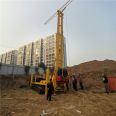 CFG long screw drill pilot hole 15m crawler hydraulic chassis Pile driver dual cylinder pressurization