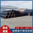 Steam insulated steel pipe, fiberglass wrapped insulation pipe for urban thermal construction, Julong DN600