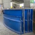 Sewage treatment plants, sewage deodorization arch anaerobic tanks, covered with sealed gas collection hoods, light textile printing and dyeing industries