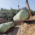 The manufacturer supplies various specifications of FRP winding Septic tank, sedimentation tank, rainwater collection tank, oil separator