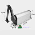 Cold Rain Curved Arm Electric Door Opener Supports All Access Control Iron Flat Open Automatic Doors