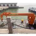 Terminal rotating ship crane, hydraulic small crane for ships, terminal lifting crane, Jiusheng