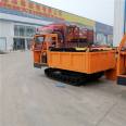 Large TW-490 crawler transport vehicle, single top self dumping, suitable for all road conditions Manufacturer