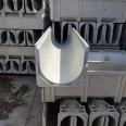 Liwei fiberglass drainage ditch U-shaped drainage cover plate Municipal road drainage ditch Drainage ditch Rural water channel