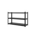 Stainless steel three-layer shelf storage rack, flat kitchen vegetable rack, grille cargo rack