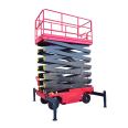 Outdoor installation and monitoring of auxiliary walking scissor fork lifting platform Mobile hydraulic elevator for high-altitude lifting platform