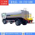 Shaanxi Automobile Xuande 15 cubic meter sprinkler can be optionally equipped with a rear fog gun green sprinkler and a 15 ton dust removal truck