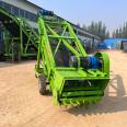 4-meter forage reclaimer for pasture use, 4-meter grass picker for sheep farm use, self-propelled grass digger