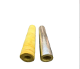 Composite rock wool pipe opening self-adhesive fireproof aluminum foil veneer rock wool insulation pipe