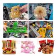 Peanut crisp candy servo packaging machine Fried Dough Twists snack bagging and packaging machine high-speed automatic packaging machine