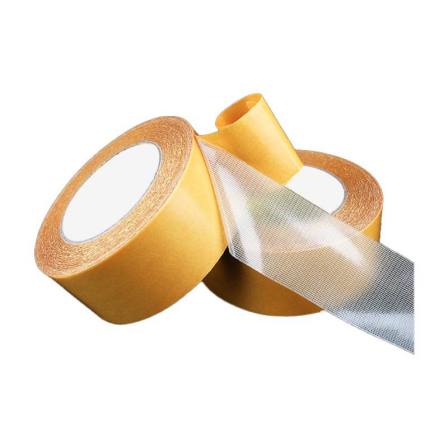 Wholesale of double-sided adhesive tape for fabric adhesive tape mesh, high viscosity fiber waterproof carpet adhesive