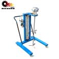 200L oil barrel ink paint pneumatic mobile car type automatic lifting and adjustable speed chemical liquid mixing mixer