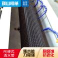 Curved seepage pipe equipment, PE hard permeable pipe, easy to transport, operation, anti-aging, superior, wide application range