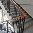 Assembled stair railing, assembled stair railing, welded floral guardrail