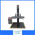 Double wing drop test machine, cardboard box drop test instrument, free drop test bench, start-up motor