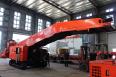 Customized crawler slag extractor for iron ore scraper, small mining scraper, 80 oil electric hybrid dual power