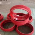 Clamp type flexible rubber soft joint silicone compensator shock absorber can be processed and customized