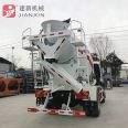 Automatic small Concrete mixer, new machinery, 5-6m3 self feeding mixing equipment