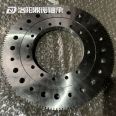 Small rotary bearing with external teeth, precision oblique tooth rotary table bearing, thin-walled small clearance rotary bearing