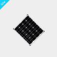 50W monitoring glass laminated solar panel integrated street light solar panel