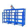 Fully open detachable modular mold frame, heavy storage storage shelf, display rack, drawer type iron frame